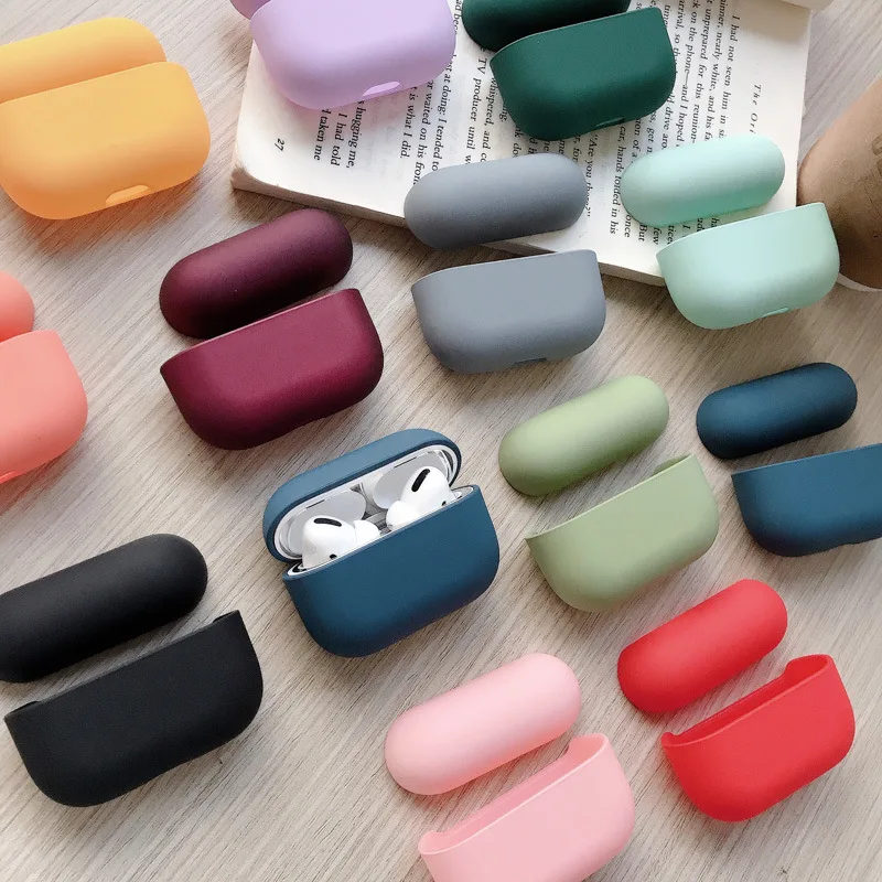 

Original For Apple Airpods Pro Wireless Bluetooth Earphone Case Colorful Candy For Apple AirPods 1 2 PC Hard Cute Cover Box Case