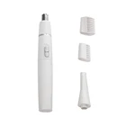 Профессиональный электрический триммер для волос в носу, Машинка для бритья бровей, бритва для волос на лице, инструмент для груминга, уход за лицом