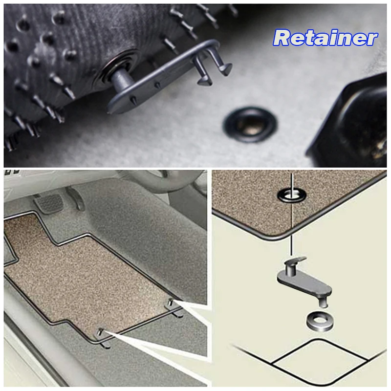 10 шт. криплений для машинных половиков Lexus ES RX GX GS v образной КРЕПЕЖНОЙ ПЛАСТИНОЙ LS