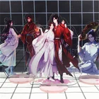 Брелок для ключей из аниме Tian Guan Ci Fu, акриловый брелок для ключей Xie Lian Hua Cheng, милый забавный кавайный модный аксессуар для украшения стола