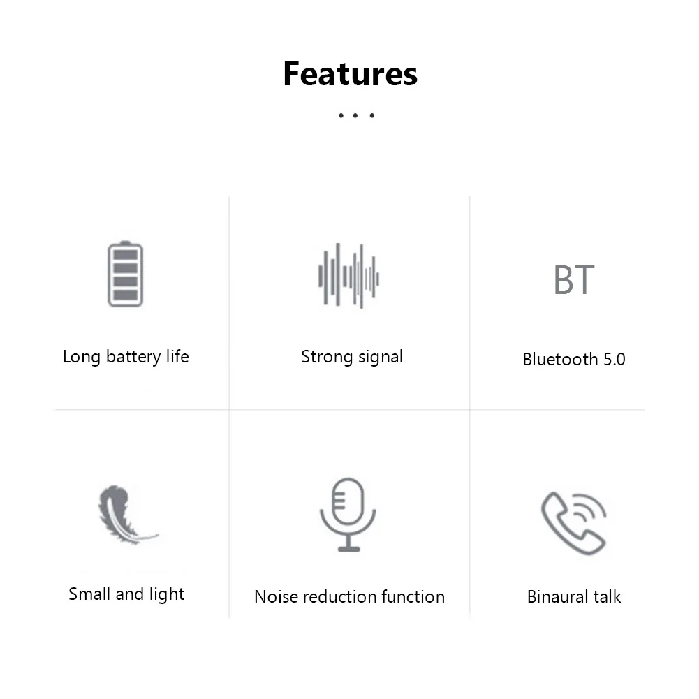 Наушники A7S/E7S TWS Bluetooth 5 0 с шумоподавлением гарнитура микрофоном для режима