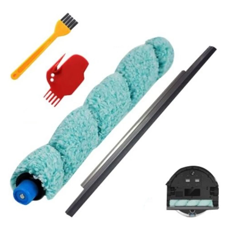 

10-Pack Side Brush for Ilife V3 V5 A6 A4 A4S & 4Pcs for ILIFE W400 Scrubbing Main Brush Scraper Strip Cleaning Brush