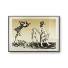 Винтажная настенная художественный постер картина Goya возвращение на родину, джинсы с принтом холст Veber, картина для украшения дома, картина в стиле ретро