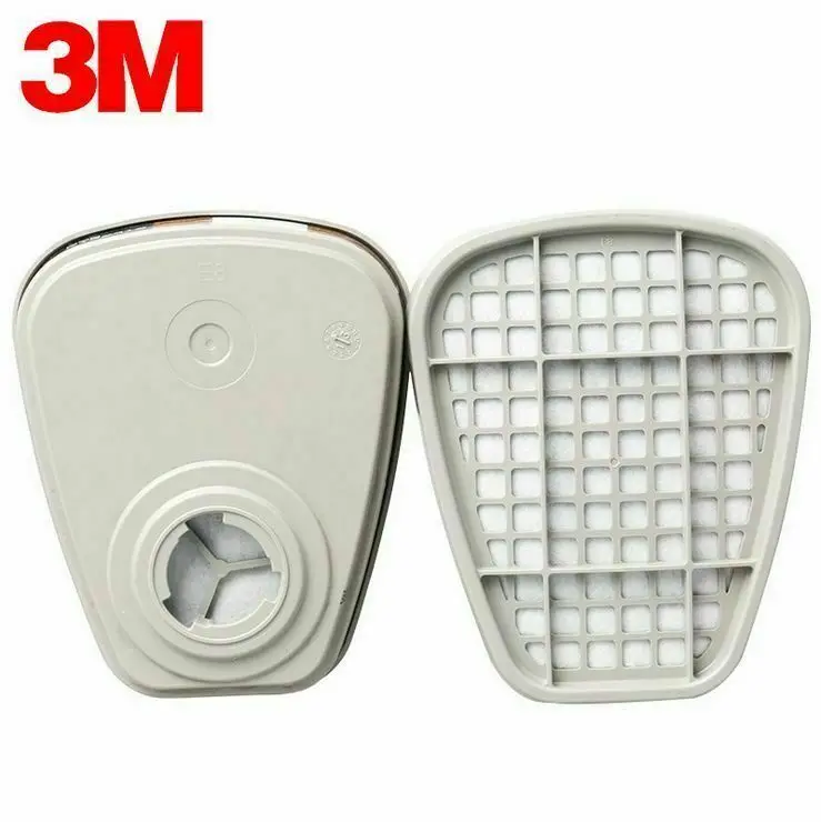 3M 6200 7502 респиратор для распыления краски, противогаз хлопковый фильтр/картридж 5N11 фильтр 501 контейнер 6001CN Catridge