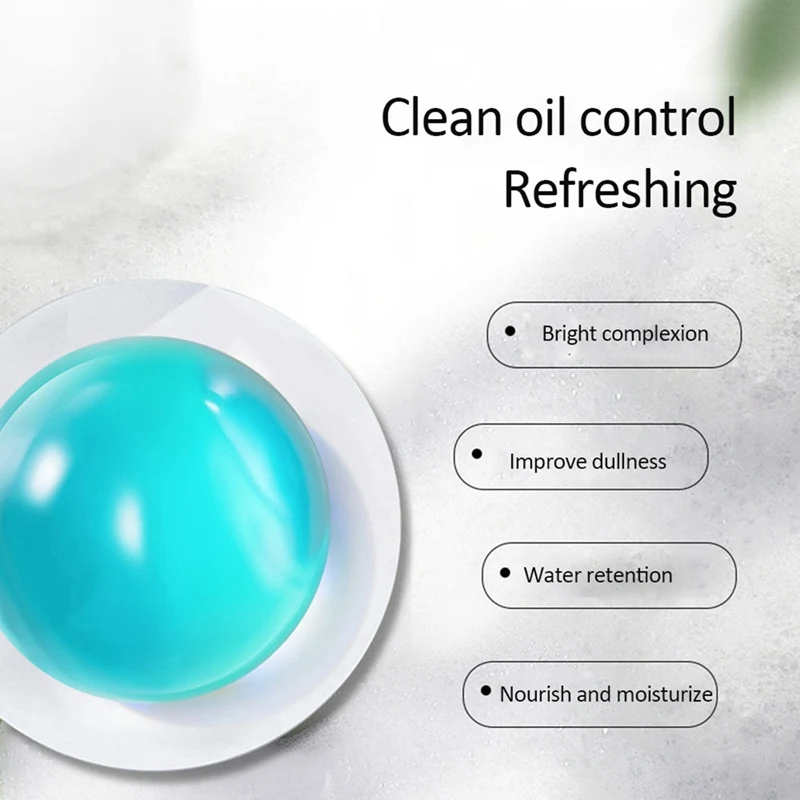 Средство для умывания лица от акне Очищающий шарик контроль жирности сужение пор