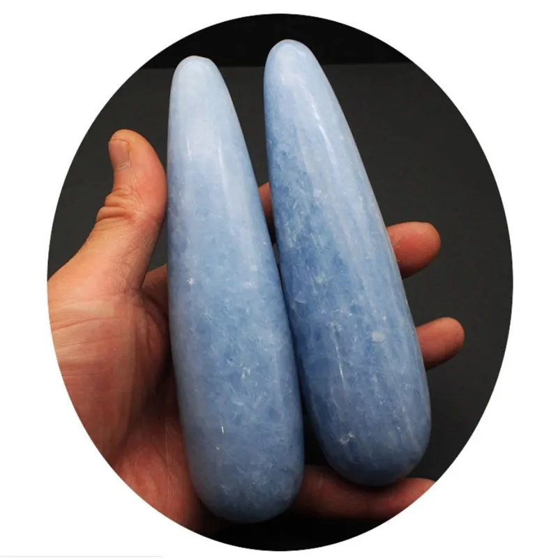 Массажная палочка Celestite кварцевые драгоценные камни натуральные Минеральные