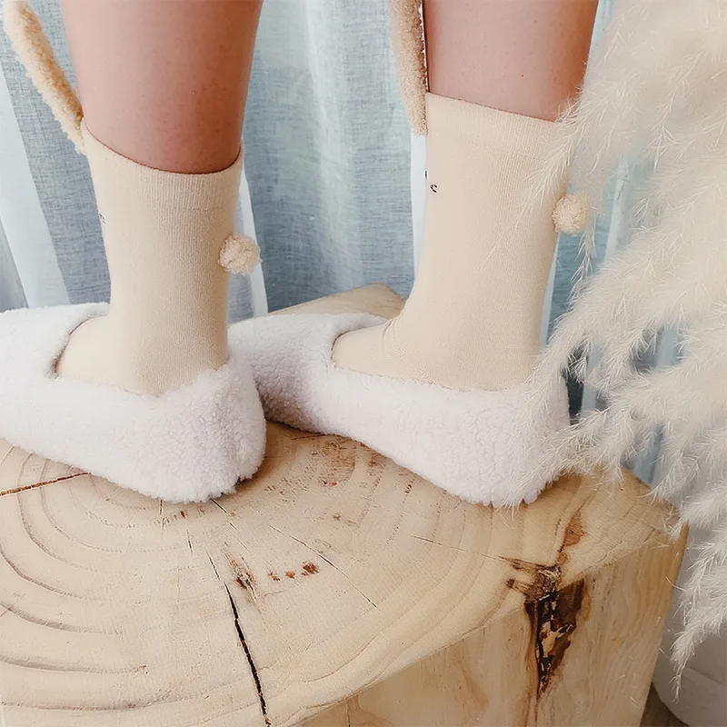 SP &amp CITY женские носки с мультяшными кроличьими ушками в стиле &quotЛолита&quot милые