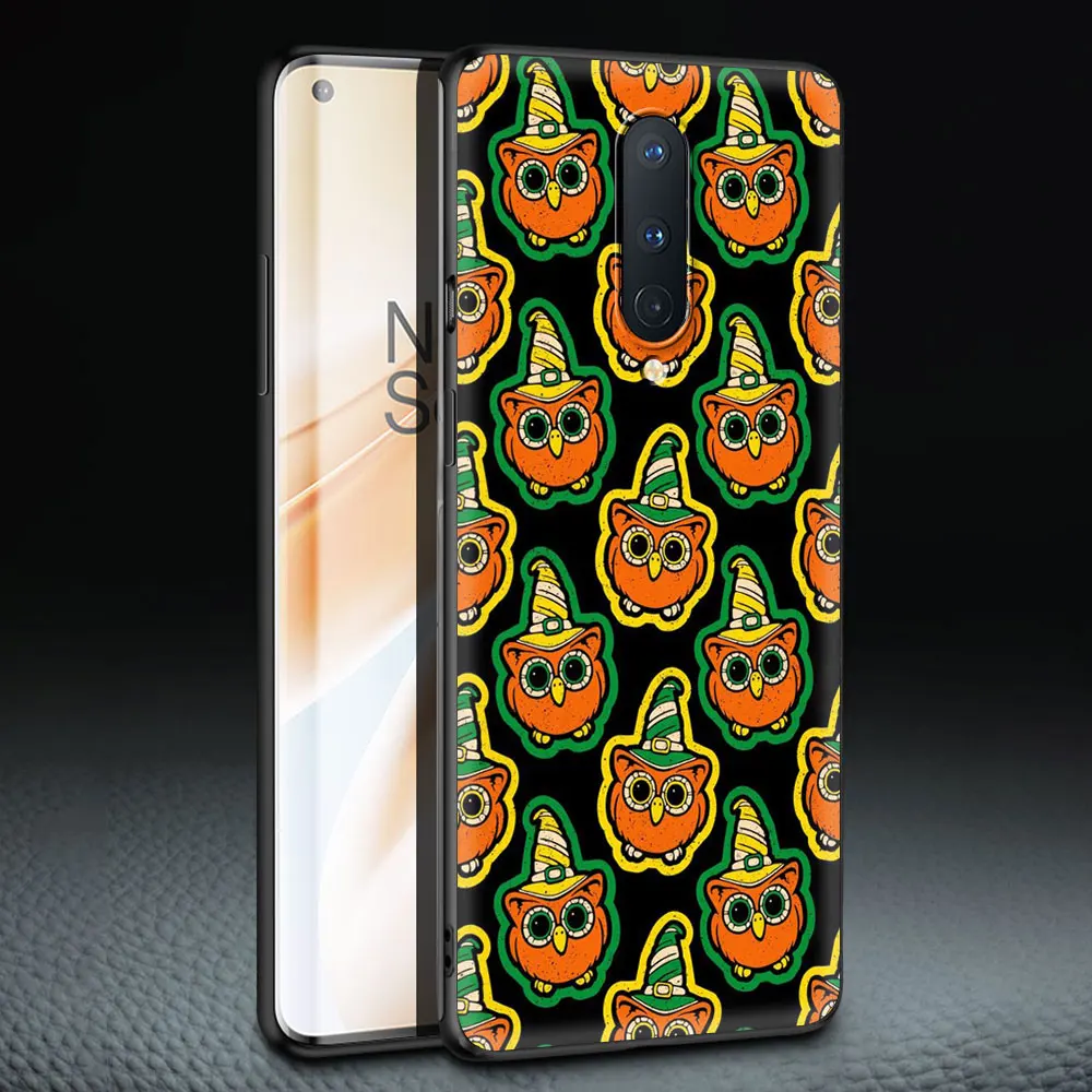 

Luxury Soft Phone Case Cover for OnePlus 9 9R 8T 8 7T 7 Pro Plus 5G Z Silicone Shockproof Coque Shell Fun Cartoon Animals