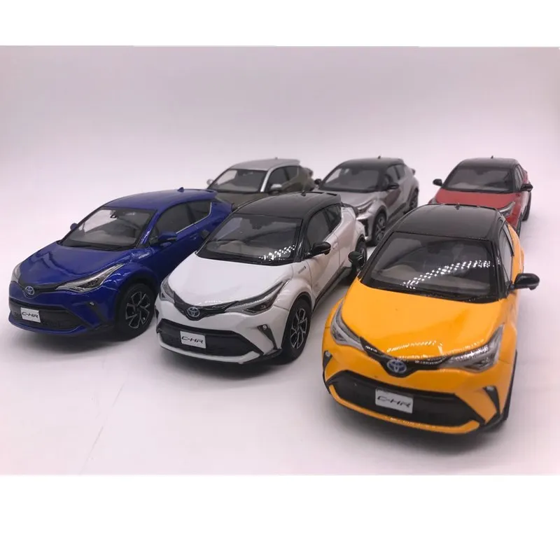 Дефектная модель автомобиля без коробки 1:30 Toyota 2018 CHR SUV коллекция моделей