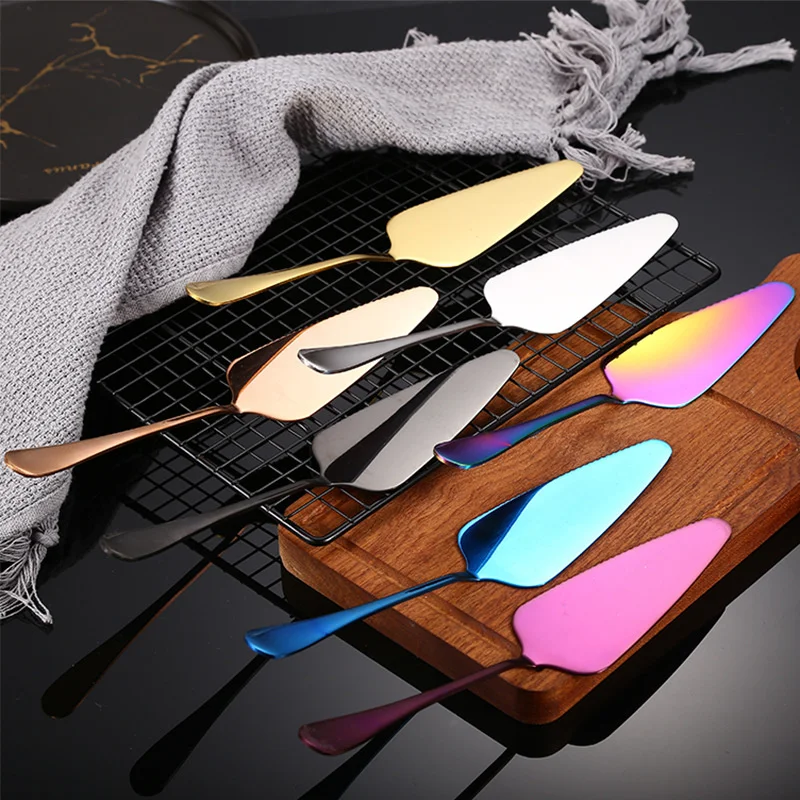 Нож-лопатка для золотого торта ножи-разделители пиццы сыра ножи выпечки