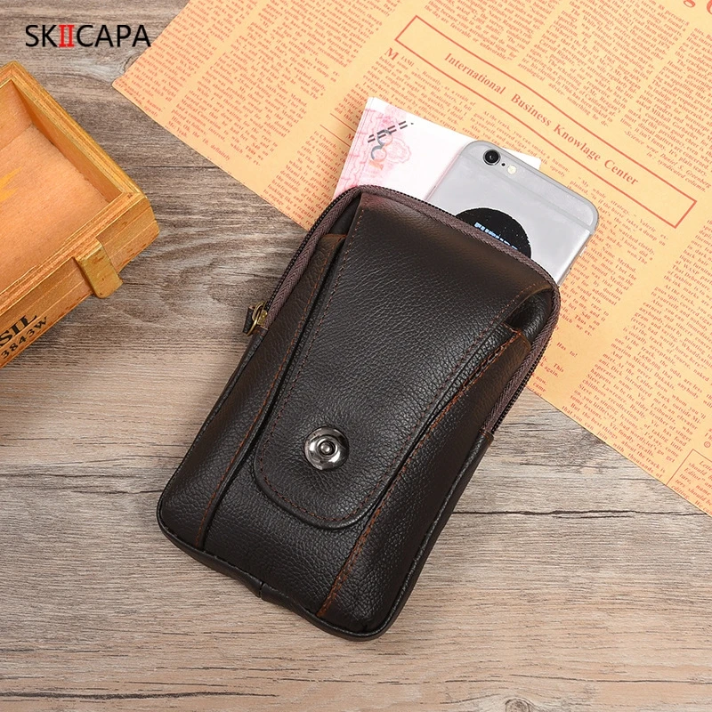Кожаный чехол с зажимом для ремня iphone 12 mini 11 pro max 6s plus xs 7 8 SE Touch 5 уличная поясная