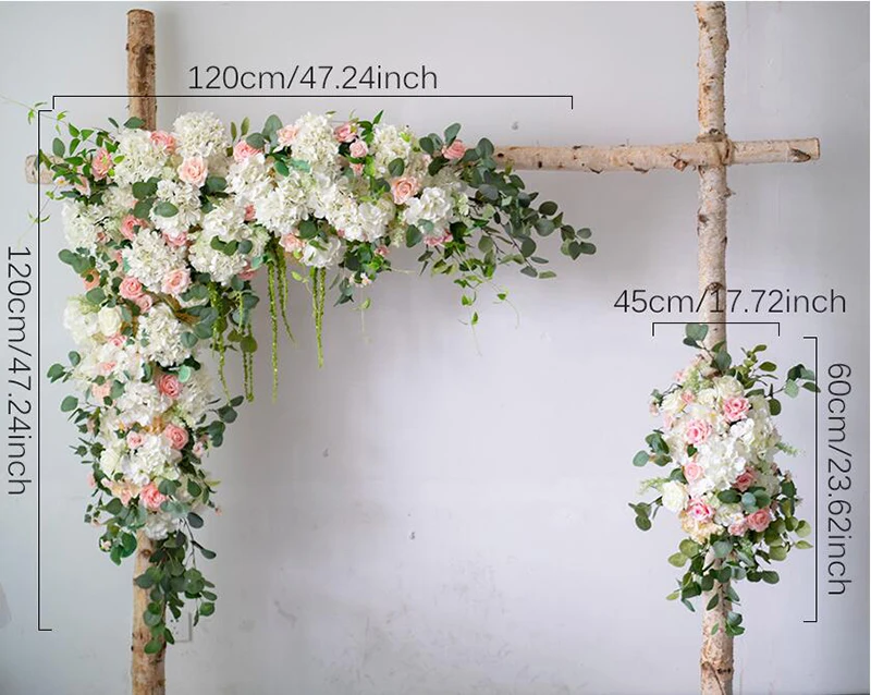 1 комплект 120 см Свадебный сценический декор в Европейском стиле искусственные