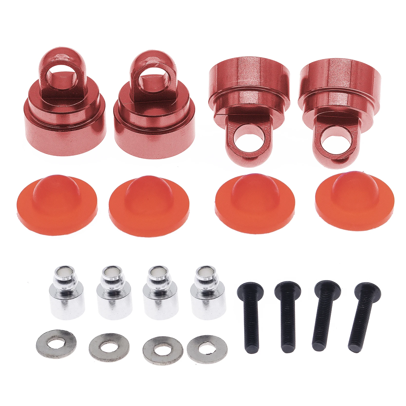 4 комплекта пружинная крышка из обработанного сплава поршень набор поворотных