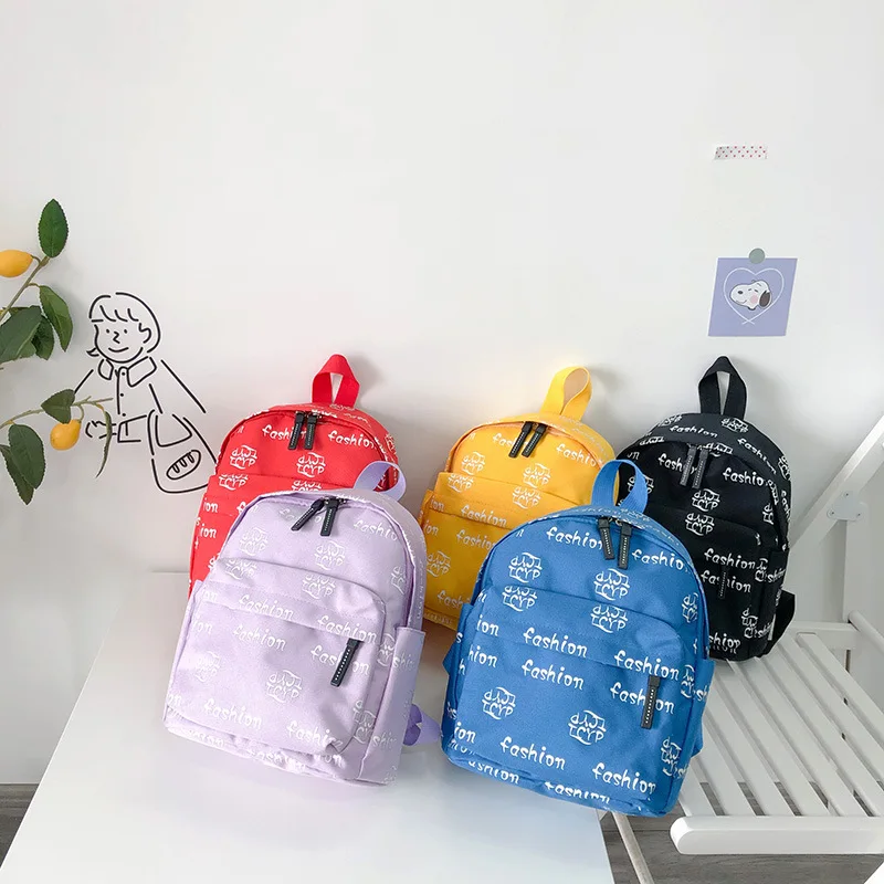 

Рюкзак детский летний, школьный, универсальный, с принтом, Корейская версия, 2020