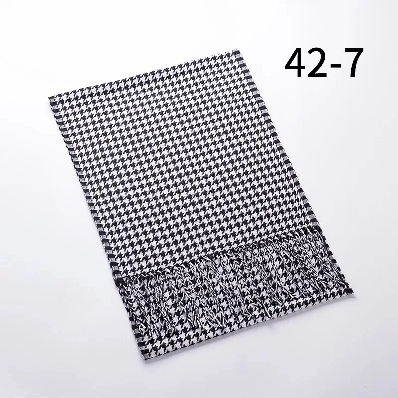 

Newest Men Women Plaid Autumn Winter Scarf Warm Scarves 190*32cm Fashion Casual Scarfs Cashmere Bufandas Hombre