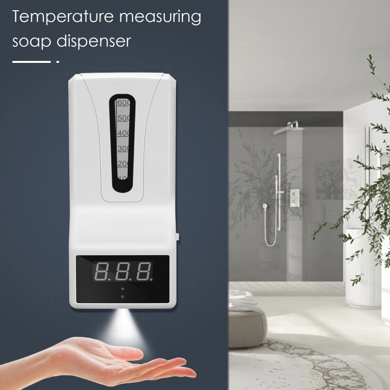 

Инфракрасный ручное измерение температуры дезинфекция сенсорные дезинфицирующие жидкое мыло диспенсер автоматический термометр датчик д...