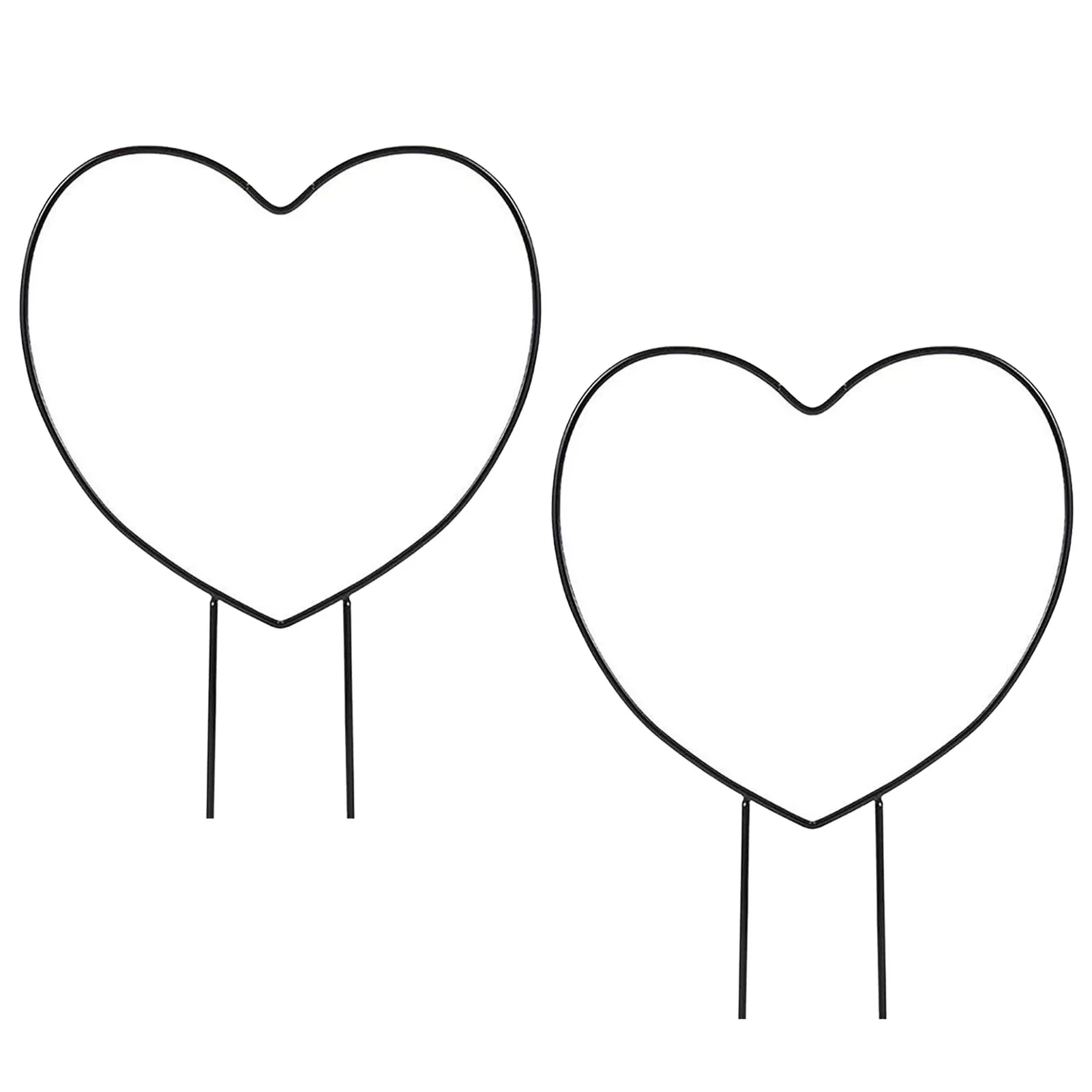 2 шт. металлические садовые решетки для верхолазных работ с красивыми растениями