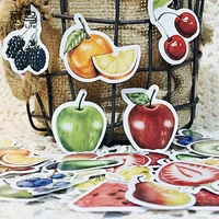 30pack fruit stationery sticker blueberry diy handbook diary decoration label party supplies gift school supplies wholesale