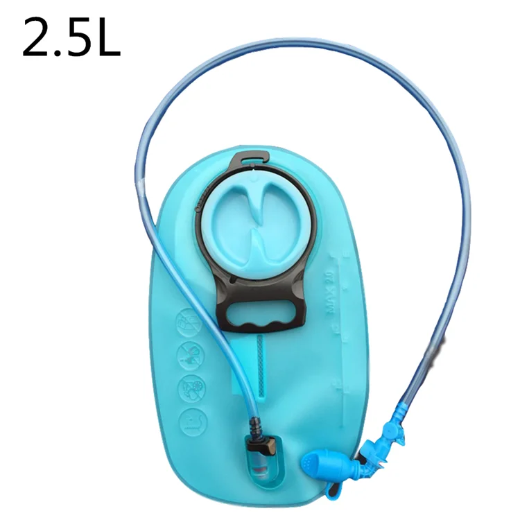 2.5L blue ТПУ портативный водный Пузырь Гидратация для кемпинга скалолазание Велоспорт Туризм Спорт на открытом воздухе аксессуары - Цвет: 2.5L blue