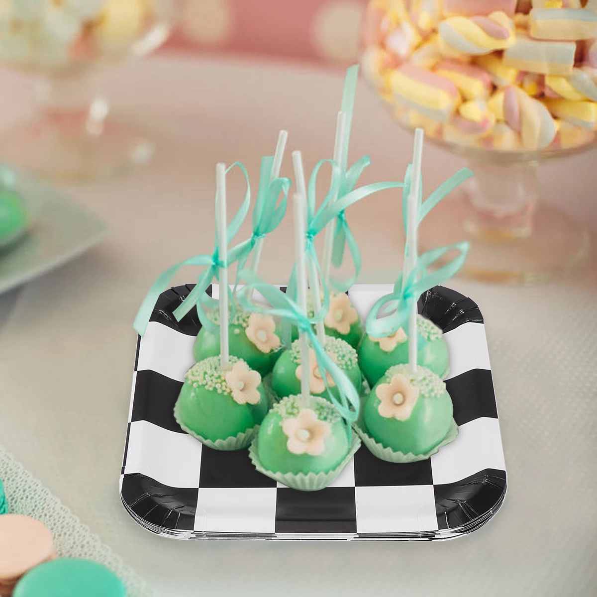 1 комплект Детская Автомобильная тематика одноразовая посуда набор деликатная