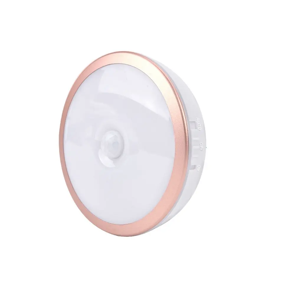 6 светодиодов инфракрасный датчик человеческого тела Ночной светильник