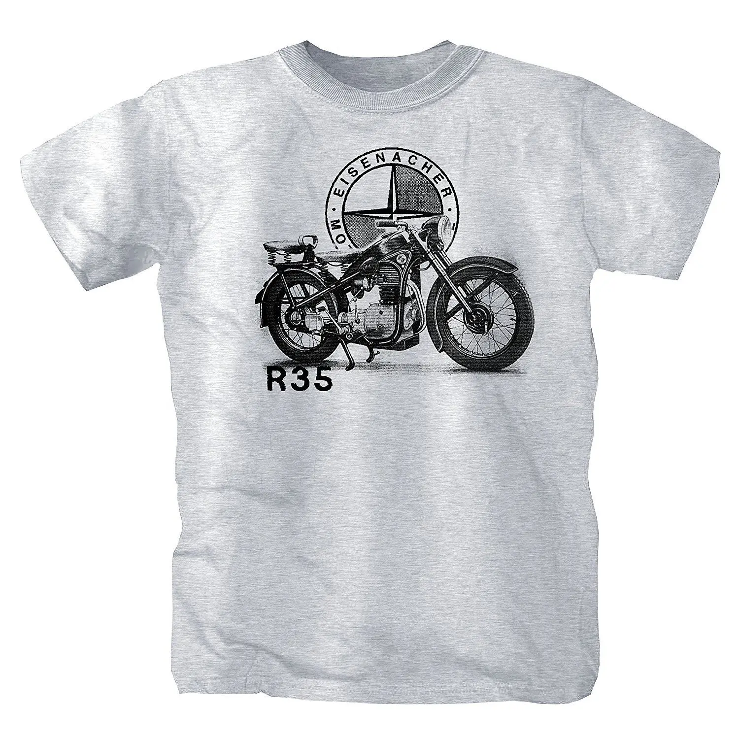 Мужские футболки Harajuku топ для фитнеса брендовая одежда футболка EMW R35 Motorrad Fun Kult