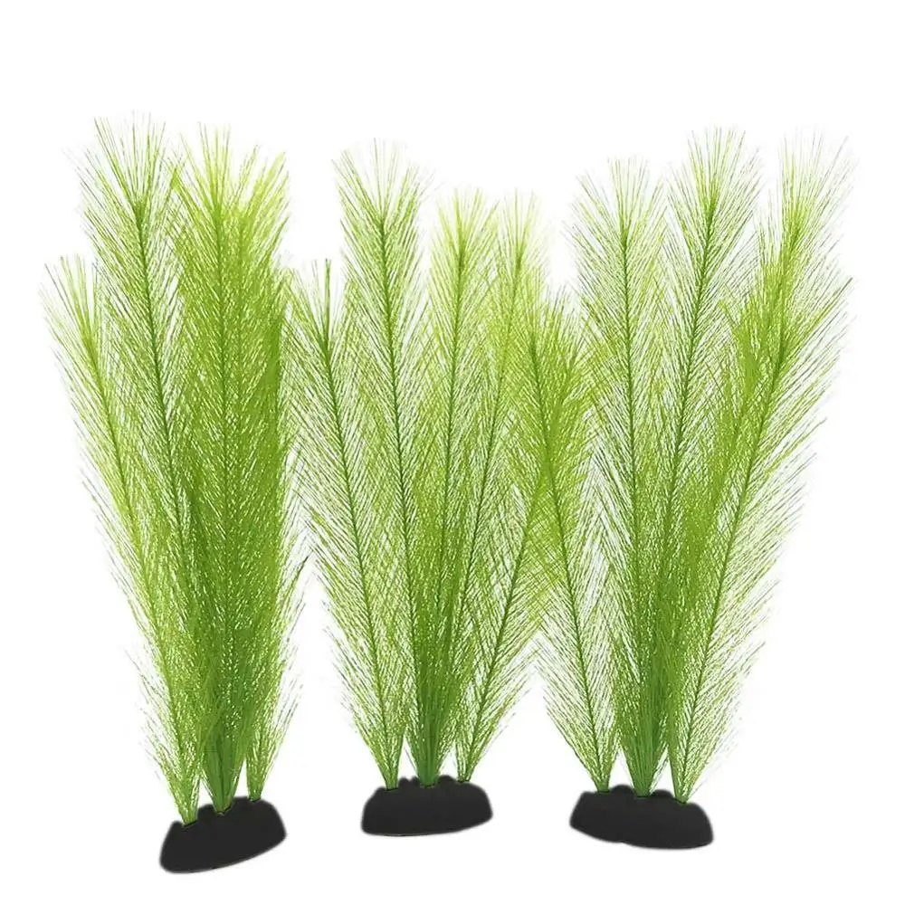 3 шт./компл. аквариумные Ландшафтные Коктейльные травы перья трава растения