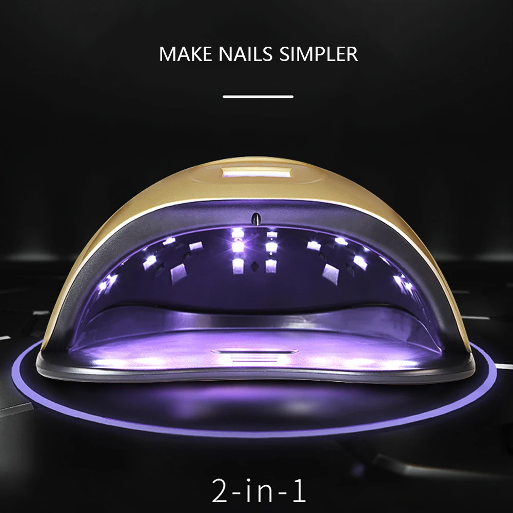 УФ-светодиодная лампа для сушки ногтей SUN5 Plus 48 Вт датчик маникюра Солнцезащитный