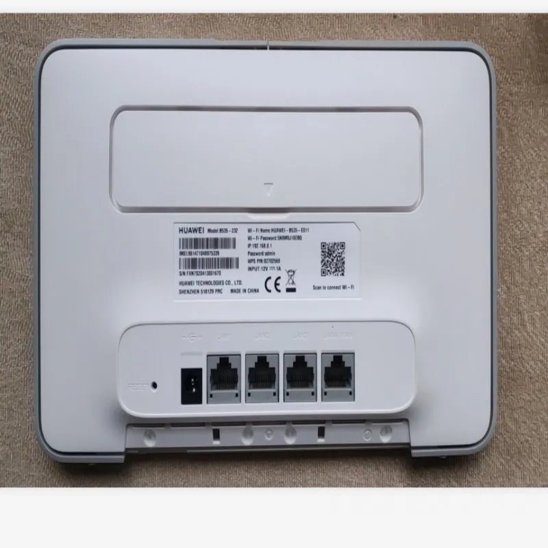 Huawei B535 232 4G Роутер 3 Pro LTE FDD LTE: B1 / B3 B7 B8 B20 B28 B32 B38 Cat7 300 Мбит/с беспроводной