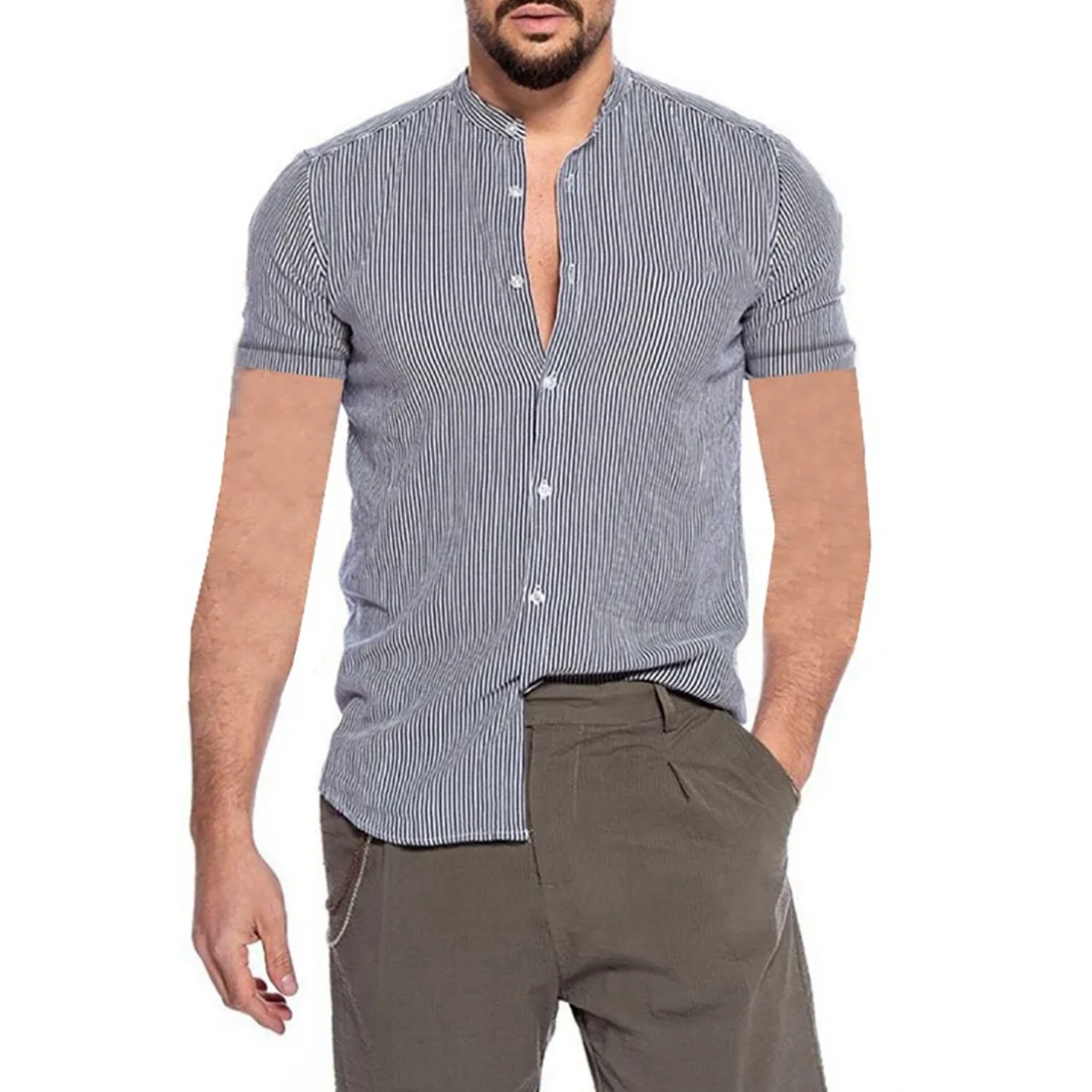 

2021 Men Shirt Camisas Para Hombre Mens Shirts Men Fashions Hawaii Men Luxury Shirt Man Short Sleeve Floral Shirt