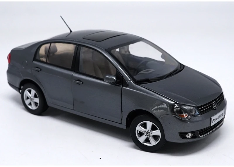 1:18 Высокая тщательная VW POLOSedan сплав модель автомобиля статические металлические модельные автомобили с оригинальной коробкой для коллекционирования подарок