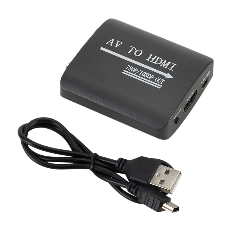 RCA конвертер AV в HDMI 1080P CVBS Mini AV2HDMI| |