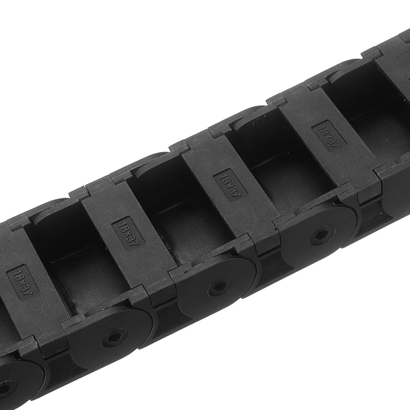 Полузакрытая кабельная цепь Mayitr R38 1 м 1000 мм 40 дюймов черный длинный нейлоновый