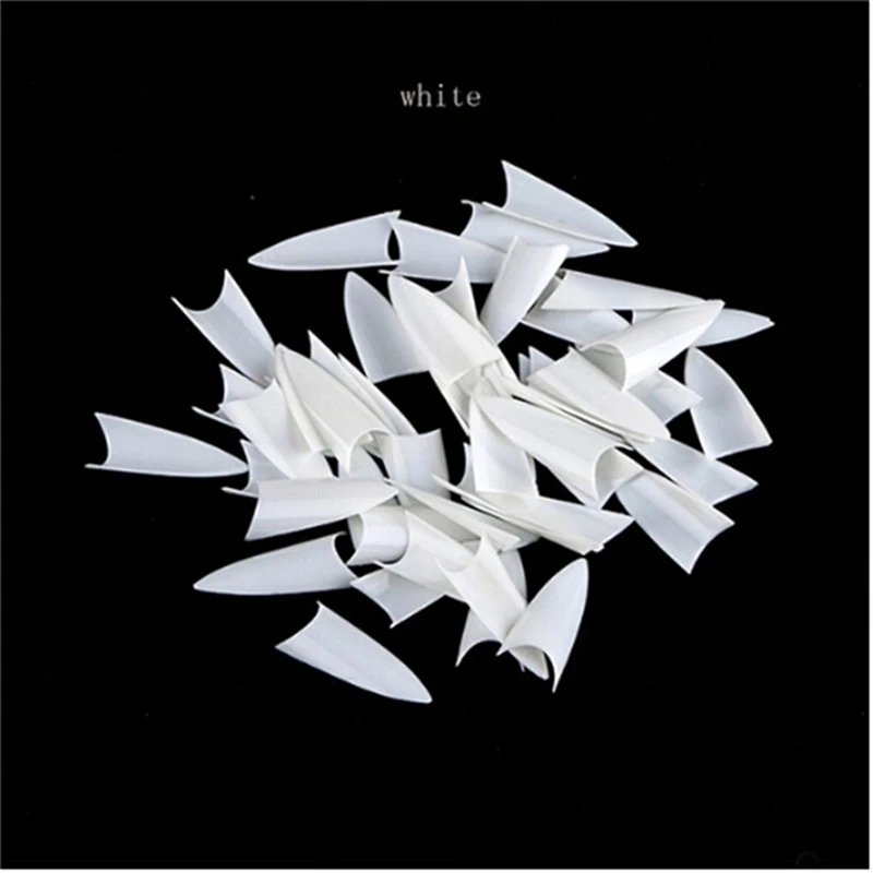 500 шт./упак. накладные ногти для ног на каблуке шпильке коготь советы и