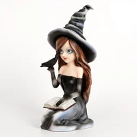 witch figurines fairy witch statue of the west figurine fairy garden halloween theme gift home decoration and collectibles fairy