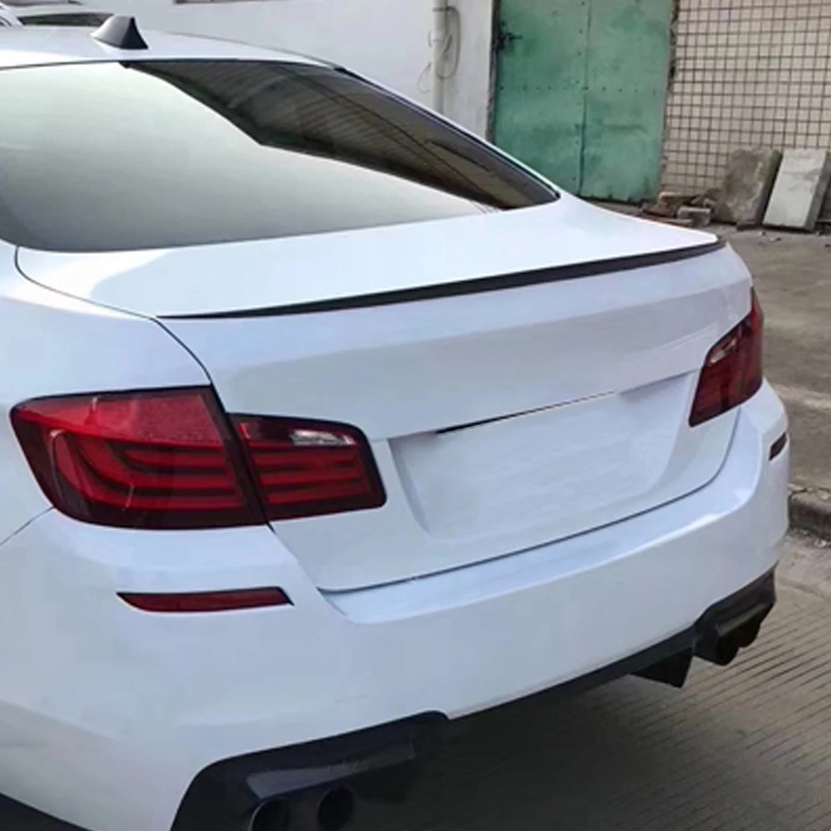 

2 PCS Car Rear Wing Spoiler Protector Carbon Fiber Tail Side Skirt Lip Chin Spoiler Splitter Rubber Sticker 120/128/150CM