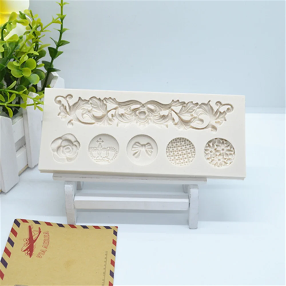 Luyou 1pcs Flower Button Cake Silicone Resin Molds Fondant Mold Birthday Decorating Tools Kitchen Baking Accessories FM792 | Дом и сад
