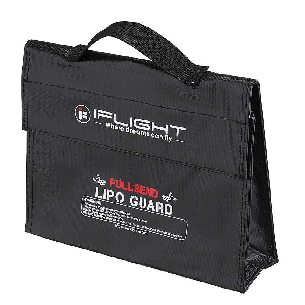IFlight LIPO Guard портативная Водонепроницаемая взрывобезопасная сумка 240x180x65 мм для
