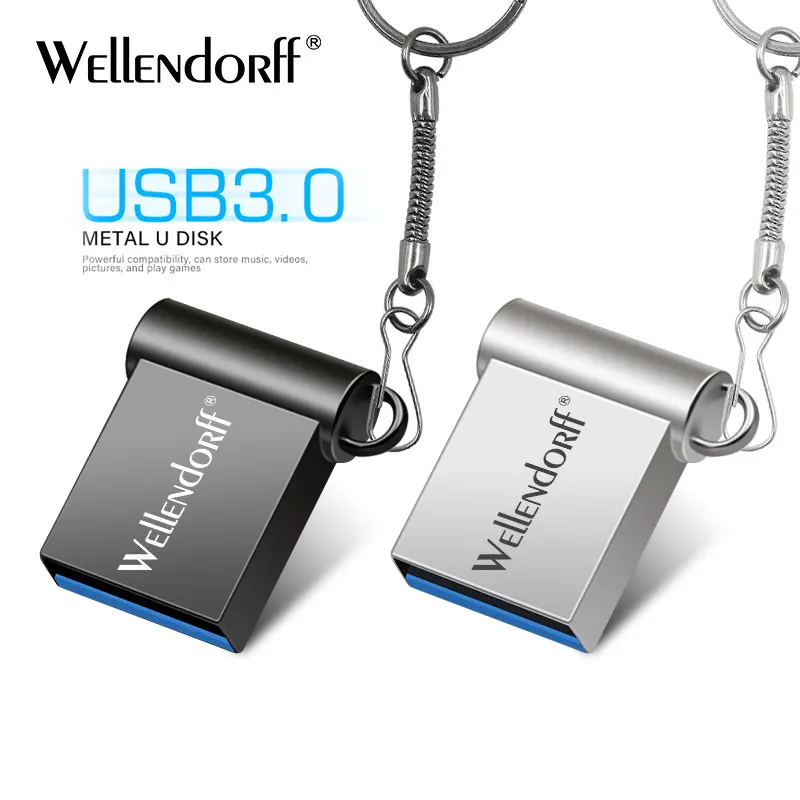 Металлический флеш накопитель USB 3 0 4 ГБ 8 16 32 64 ГБ|USB флэш-накопители| |