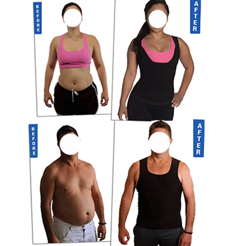 Жилет для коррекции фигуры мужчин и женщин|Футболки тренировок| |