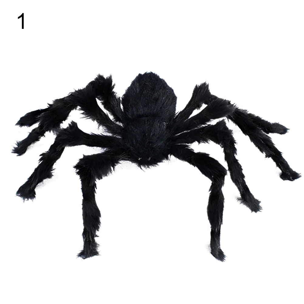 Реалистичные ужасные паук Хэллоуин вечерние дом с привидениями Опора страшный