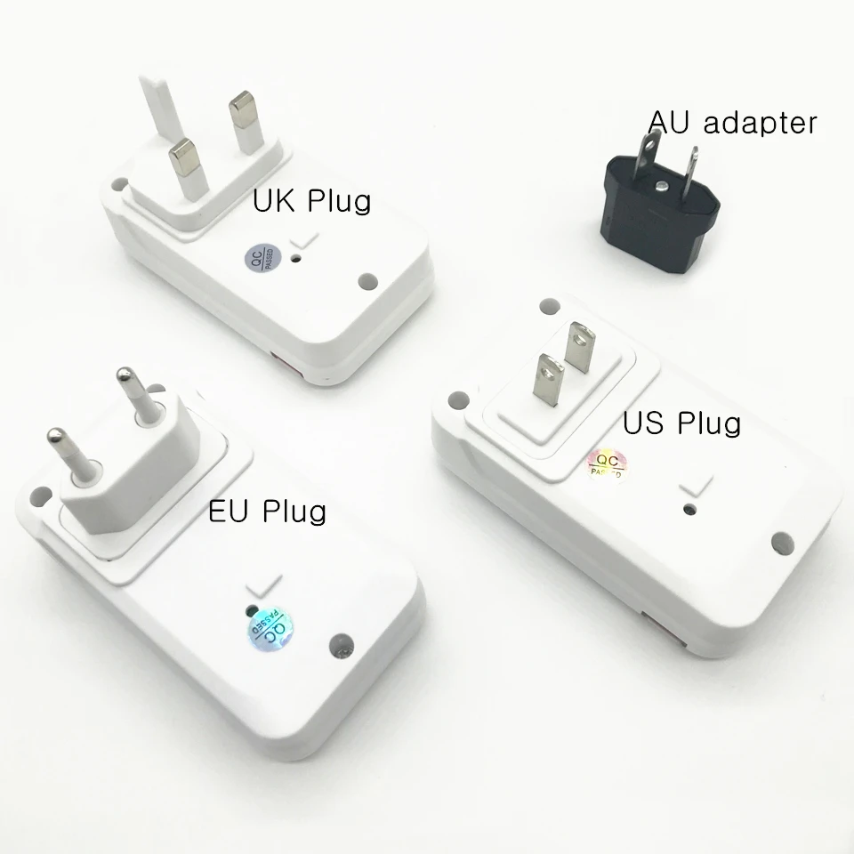 Беспроводной дверной звонок CACAZI автономный СВЕТОДИОДНЫЙ светильник без