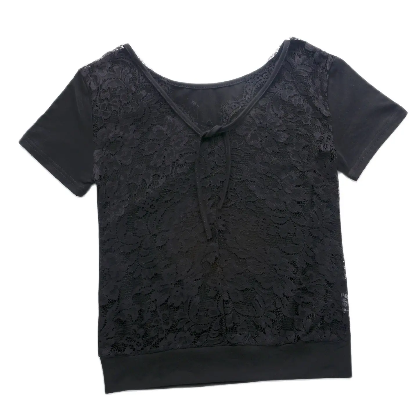 

2021 Summer Sexy Women's T-Shirt Loose Lace Casual Floral Crochet Hollow Short Sleeve Top Free Shipping Clothes