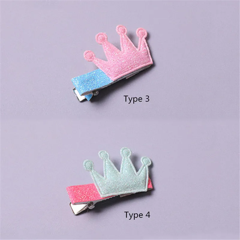 2018 горячая Распродажа 5 шт./упак. детские заколки для волос милая Корона цветы