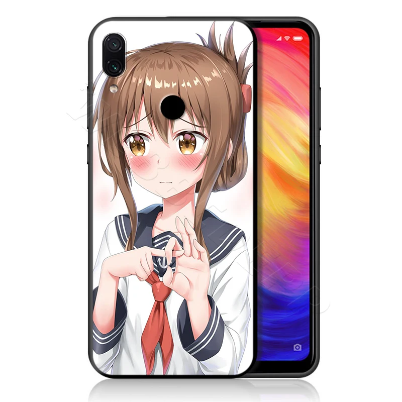 Чехол хентай Харадзюку аниме девушка для Xiao mi Red mi Note 8 mi 3 6 8 9 A1 A2 A3 8A 6X9 T CC9 Lite SE Pro Max F1 10