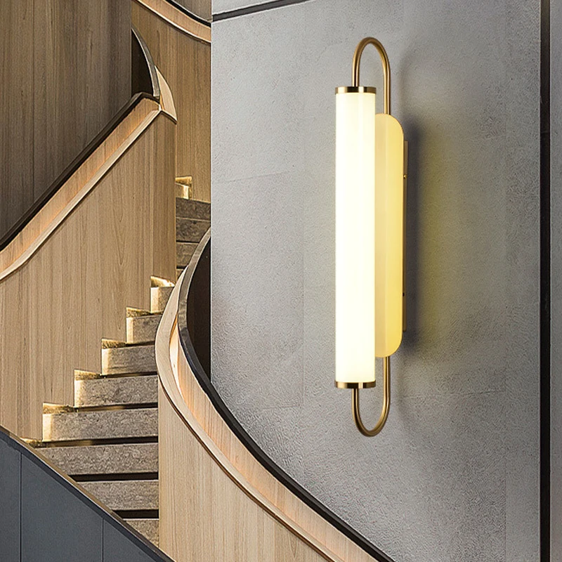 Современный металлический светодиодный настенный светильник бра для спальни