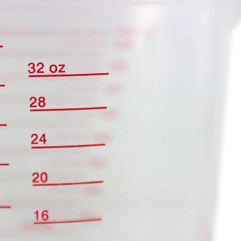 3 шт пластиковый измерительный кувшин набор большой 4 чашки 2 и 1 емкость BPA