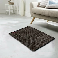 rug 100 natural jute cotton 2x3 feet hand woven area rug floor mat carpet rug