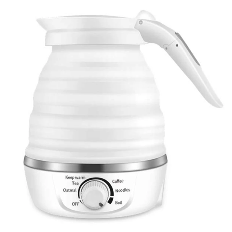 

Travel-Type Foldable Ultra-Thin Upgrade Electric Kettle, Power Cord Handle Automatically Shifts US Plug
