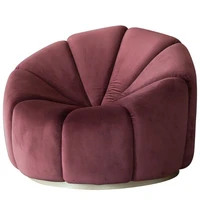 simple lazy bean bagnordic bedroom living room single fabric backrest recliner pumpkin sofa